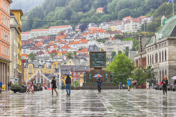 rain in Bergen