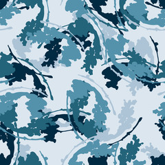 Sea camouflage of various shades of blue colors