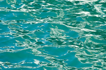 Reflections on a water suface