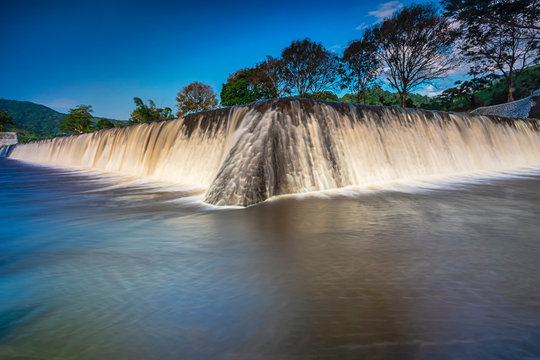 Sananrejo Dam, East Java, Indonesia