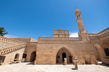 Fototapeta premium Virgin Mary Monastery in Midyat, Mardin