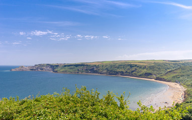 Runswick Bay in Yorkshire.