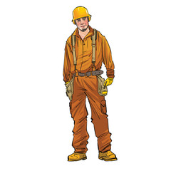 worker in uniform