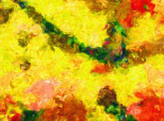 Naklejka na ściany i meble Abstract texture background. Painted on canvas watercolor artwork. Digital hand drawn art. Modern artistic work. Good for printed pictures, design postcard, posters and wallpapers.