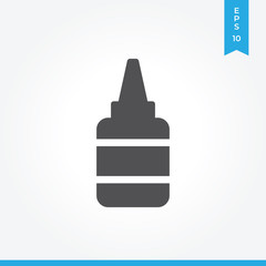 Glue vector icon, simple sign for web site and mobile app.