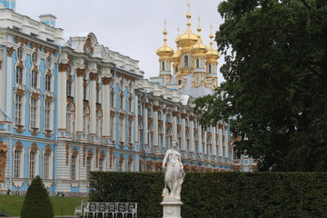 Old, Catherine Park in St. Petersburg. Russia