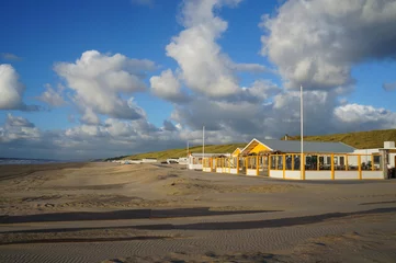 Fototapeten Sea coast in Wijk aan Zee village © Liz