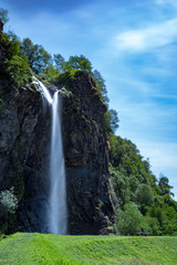 Naklejka premium Little big Swiss Waterfall