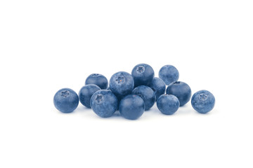 heap of sweet blueberry fruit