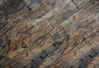 Obraz premium Wooden texture background, wooden boards diagonally