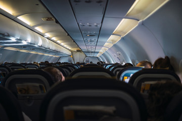 Asientos de un avion