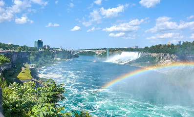 Niagara Falls on summer day