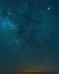 blue background with stars