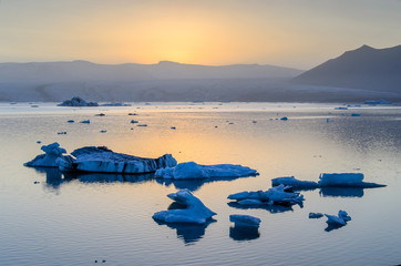 iceland, jökulsárlón, glacier lagoon, iceberg, nesco