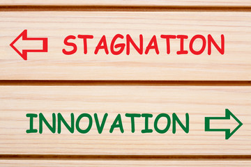 Stagnation Innovation Opposite Words
