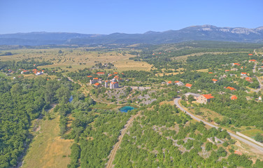 Fototapeta na wymiar Source of the river Cetina, Croatia