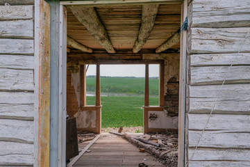 Doorway to the prairies. 