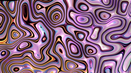 Luxury, beautiful, unusual, color background. 3d illustration, 3d rendering.