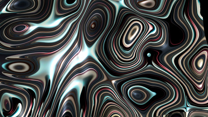 Luxury, beautiful, unusual, color background. 3d illustration, 3d rendering.