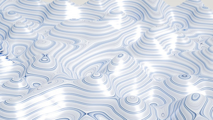 Luxury, beautiful, unusual, color background. 3d illustration, 3d rendering.