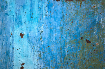 rusty metal dirty wall
