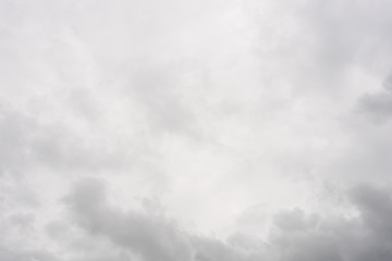 cloudy sky with heavy clouds