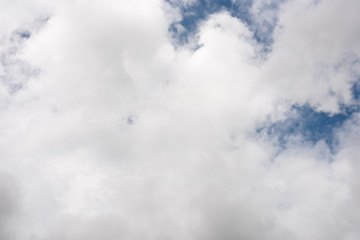 cloudy sky with heavy clouds