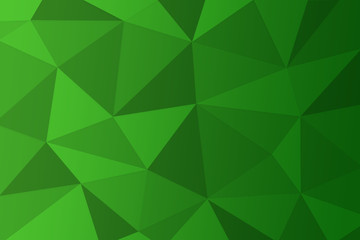 background of dark and light green triangles