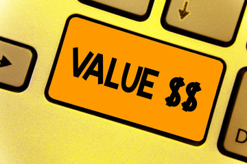Word writing text Value . Business concept for the worth of the process id of the currently running...