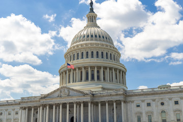 Fototapeta na wymiar US Capitol building in Washington DC