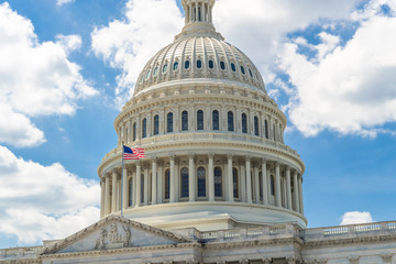 Fototapeta na wymiar US Capitol building in Washington DC