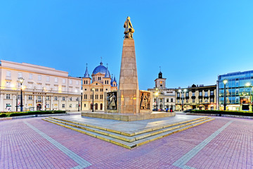 Plac Wolności, Łódź, Polska