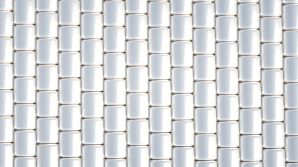 Beautiful background with beads. 3d illustration, 3d rendering.