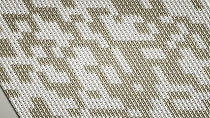 Beautiful background with beads. 3d illustration, 3d rendering.