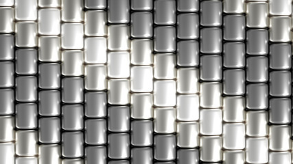 Beautiful background with beads. 3d illustration, 3d rendering.