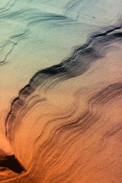 Abstract texture picture with sand near to beach