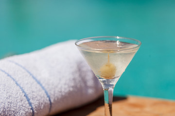 drink at the pool