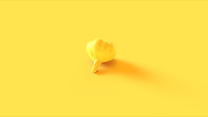 Yellow Gourmet Garlic Bulb 3d 