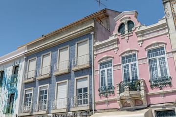 Façades colorées à Aveiro