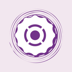 gear wheel icon vector ilustration