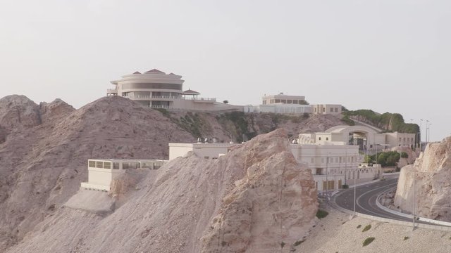 Al Ain Buildings on Jebel Hafeet Mountaintop