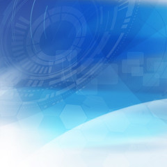 Technology futuristic digital background, Vector illustration