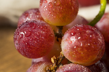 Raw Red Organic Grapes
