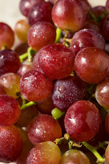 Raw Red Organic Grapes