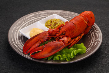 Luxury Lobster with sauce