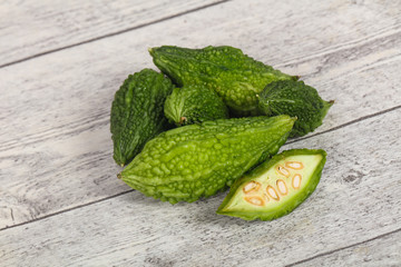 Tropical exotic vegetable - bitter melon