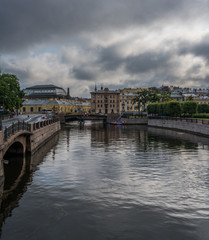 Storm over St Petersburg