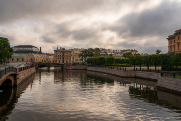 St Petersburg Canals in the Morning