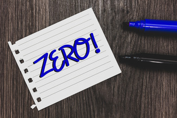 Conceptual hand writing showing Zero Motivational Call. Business photo text The emptiness...