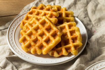 Homemade Belgian Sugar Waffles